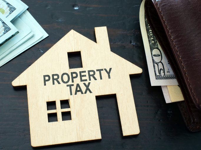 property tax signage